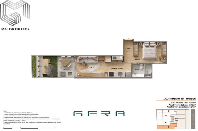 Imagem Imóvel com 1 Quarto à Venda, 38 m² em Gávea - Rio De Janeiro