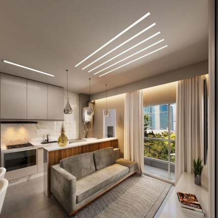 Imagem Imóvel com 1 Quarto à Venda, 30 m² em Hauer - Curitiba