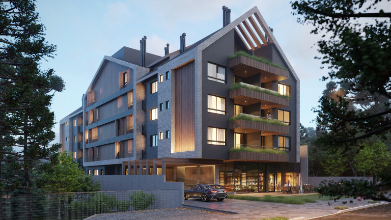 Imagem Apartamento com 2 Quartos à Venda, 66 m² em Centro  - Canela