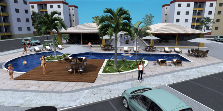Imagem Apartamento com 2 Quartos à Venda, 61 m² em Santo Antônio - Itabuna