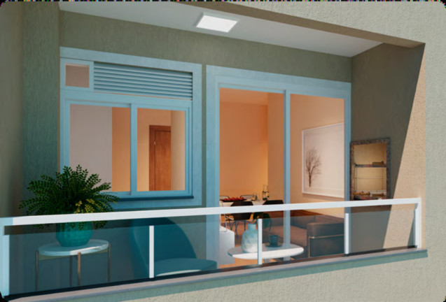 Imagem Apartamento com 2 Quartos à Venda, 79 m² em Fátima - Canoas