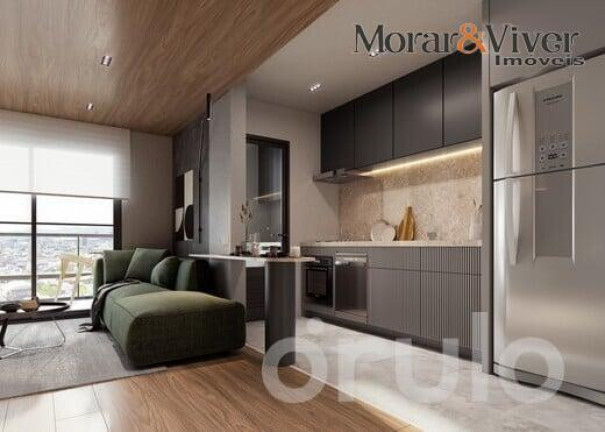 Imagem Apartamento com 2 Quartos à Venda, 55 m² em Centro - Curitiba