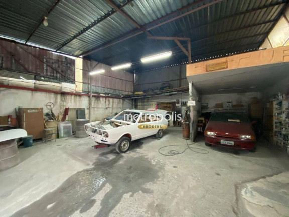 Galpão à Venda ou Locação, 263 m² em Santa Paula - São Caetano Do Sul
