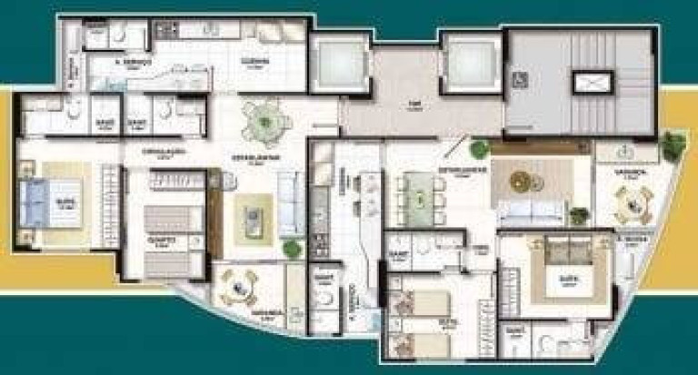 Imagem Apartamento com 2 Quartos à Venda, 72 m² em Caminho Das árvores - Salvador