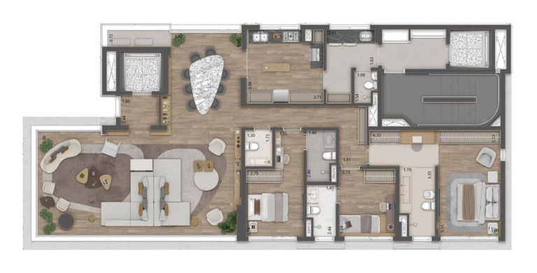 Imagem Apartamento com 3 Quartos à Venda, 185 m² em Cerqueira César - São Paulo Imagem Apartamento com 3 Quartos à Venda, 185 m² em Cerqueira César - São Paulo