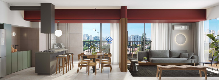 Imagem Apartamento com 2 Quartos à Venda, 69 m² em Brooklin - São Paulo Imagem Apartamento com 2 Quartos à Venda, 69 m² em Brooklin - São Paulo