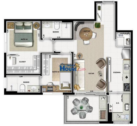 Imagem Apartamento com 2 Quartos à Venda, 70 m² em Vila Madalena - São Paulo Imagem Apartamento com 2 Quartos à Venda, 70 m² em Vila Madalena - São Paulo