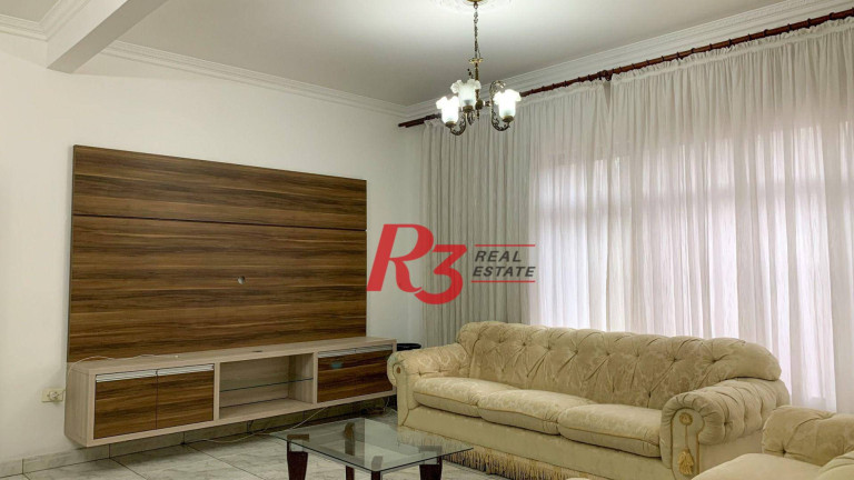 Imagem Sobrado com 3 Quartos para Alugar, 204 m² em Aparecida - Santos