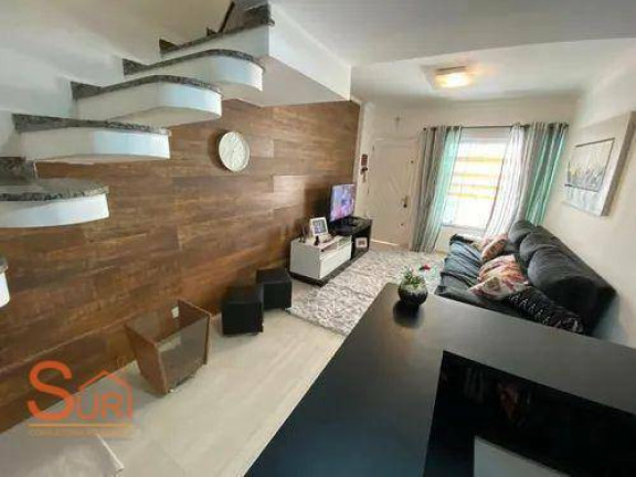 Sobrado com 3 Quartos à Venda, 130 m² em Vila Linda - Santo André