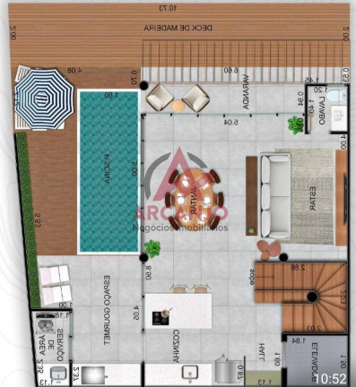 Imagem Casa com 3 Quartos à Venda, 141 m² em Itagua - Ubatuba
