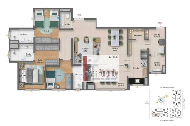 Imagem Apartamento com 2 Quartos à Venda, 86 m² em Nova Petrópolis - São Bernardo Do Campo