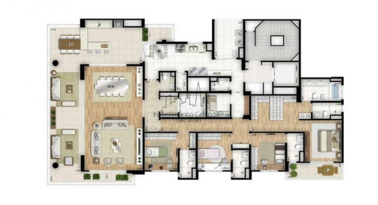 Imagem Apartamento com 4 Quartos à Venda, 288 m² em Moema - São Paulo