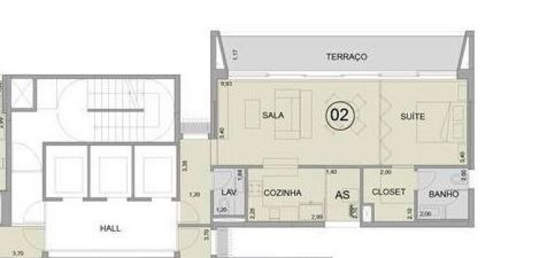 Imagem Apartamento com 1 Quarto à Venda, 95 m² em Vila Olímpia - São Paulo