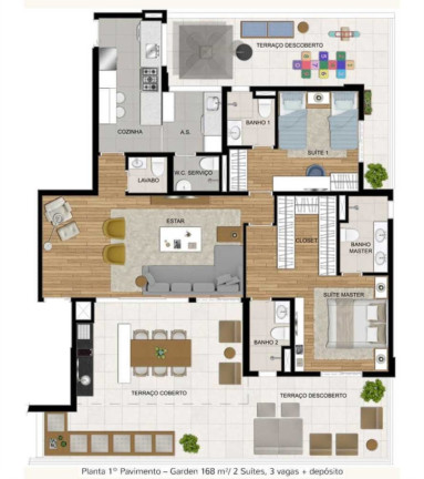 Imagem Cobertura com 3 Quartos à Venda, 229 m² em Alto De Pinheiros - São Paulo Imagem Cobertura com 3 Quartos à Venda, 229 m² em Alto De Pinheiros - São Paulo