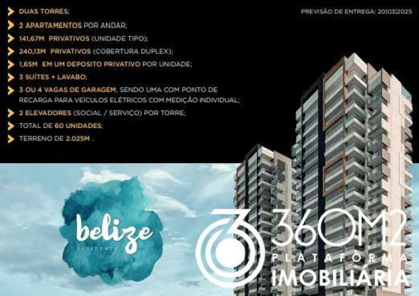 Apartamento com 3 Quartos à Venda, 141 m² em Jardim Do Mar - São Bernardo Do Campo