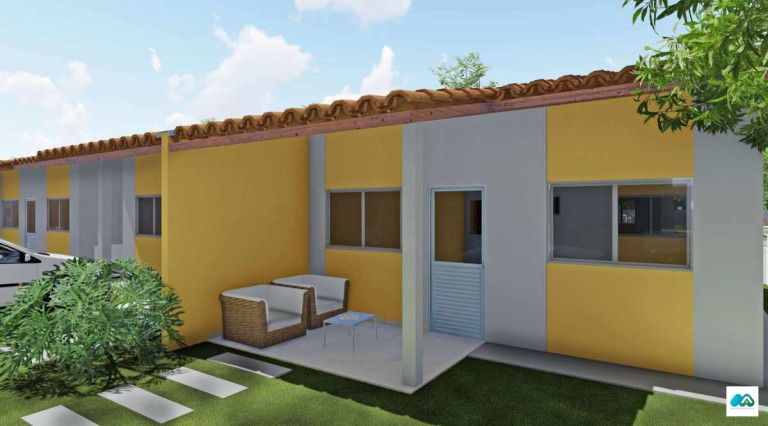 Imagem Casa de Condomínio com 2 Quartos à Venda, 47 m² em Marechal Deodoro