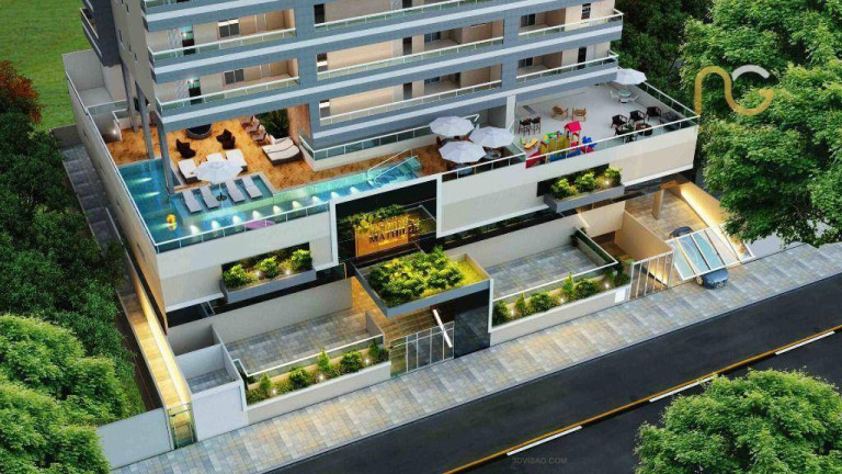 Imagem Apartamento com 2 Quartos à Venda, 101 m² em Canto Do Forte - Praia Grande Imagem Apartamento com 2 Quartos à Venda, 101 m² em Canto Do Forte - Praia Grande