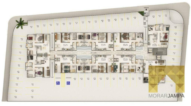 Imagem Apartamento com 2 Quartos à Venda, 63 m² em Bessa - João Pessoa Imagem Apartamento com 2 Quartos à Venda, 63 m² em Bessa - João Pessoa