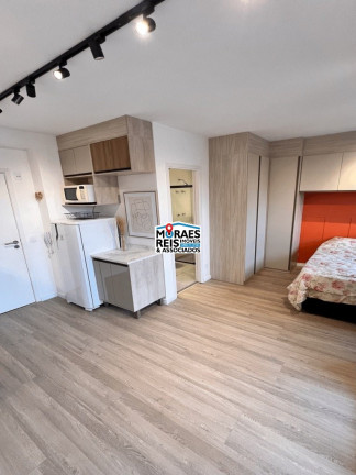 Imagem Apartamento com 1 Quarto para Alugar, 28 m² em Chácara Santo Antônio (zona Sul) - São Paulo Imagem Apartamento com 1 Quarto para Alugar, 28 m² em Chácara Santo Antônio (zona Sul) - São Paulo