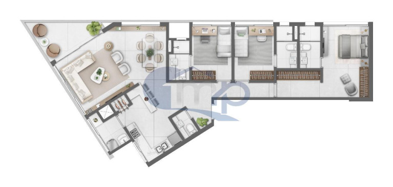 Imagem Apartamento com 3 Quartos à Venda, 131 m² em Centro - Torres