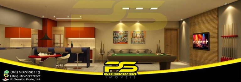 Imagem Apartamento com 2 Quartos à Venda, 66 m² em Manaíra - João Pessoa