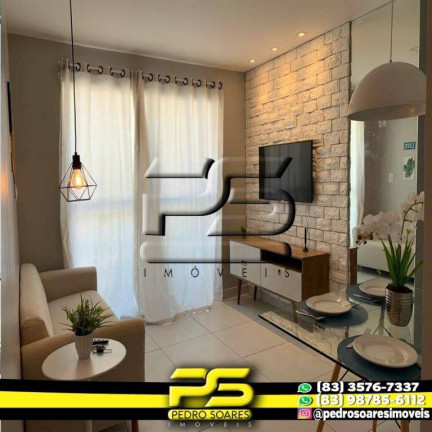 Imagem Apartamento com 2 Quartos à Venda, 58 m² em João Paulo Ii - João Pessoa