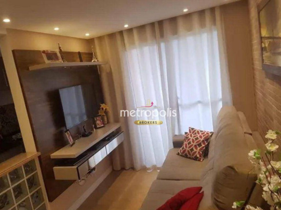 Apartamento com 2 Quartos à Venda, 51 m² em Utinga - Santo André