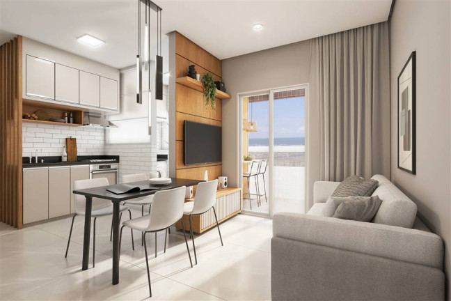 Imagem Apartamento com 2 Quartos à Venda, 64 m² em Tupi - Praia Grande