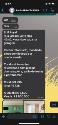 Imagem Apartamento com 1 Quarto à Venda, 45 m² em Itaim - São Paulo Imagem Apartamento com 1 Quarto à Venda, 45 m² em Itaim - São Paulo