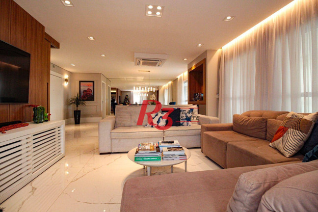 Imagem Apartamento com 4 Quartos à Venda, 234 m² em Embaré - Santos