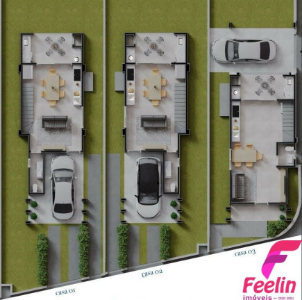 Imagem Casa com 3 Quartos à Venda, 122 m² em Tapera - Florianópolis Imagem Casa com 3 Quartos à Venda, 122 m² em Tapera - Florianópolis