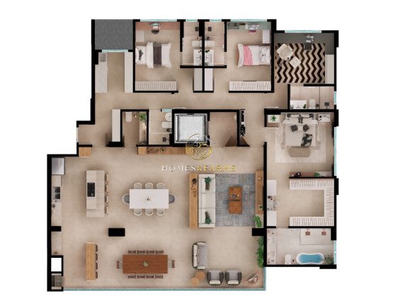 Imagem Apartamento com 4 Quartos à Venda, 260 m² em Setor Marista - Goiânia Imagem Apartamento com 4 Quartos à Venda, 260 m² em Setor Marista - Goiânia