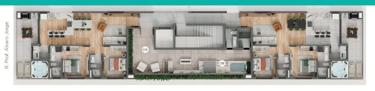 Imagem Apartamento com 2 Quartos à Venda, 59 m² em Vila Izabel - Curitiba