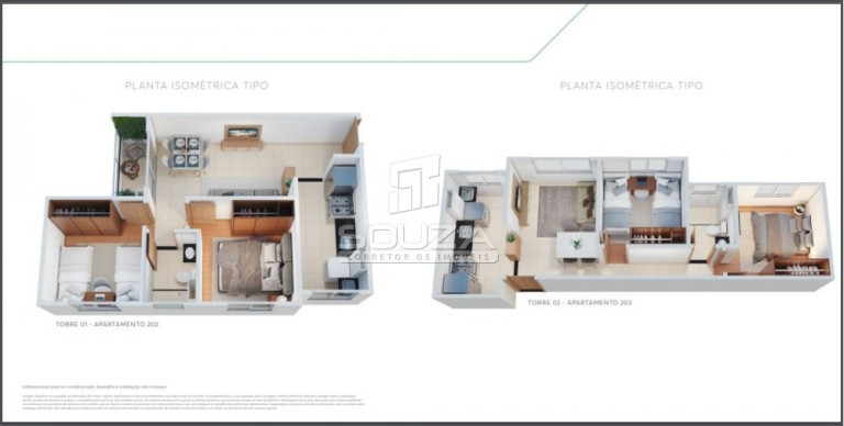 Apartamento com 2 Quartos à Venda, 44 m² em Iputinga - Recife