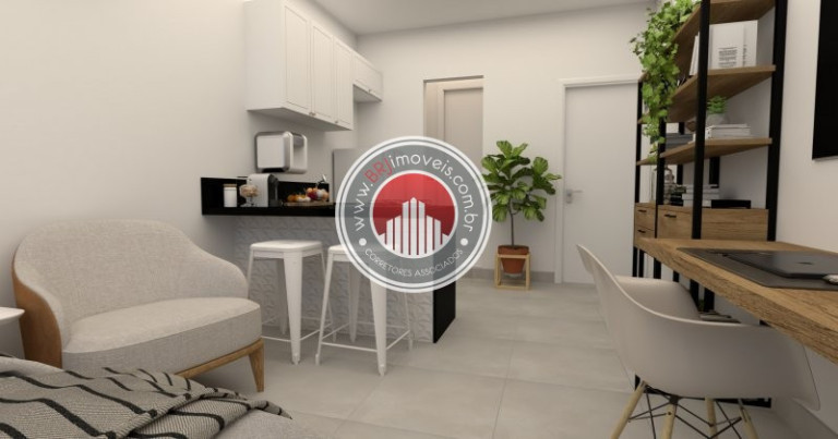 Imagem Kitnet com 1 Quarto à Venda, 28 m² em Botafogo - Rio De Janeiro
