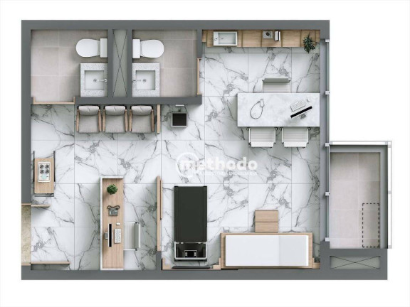Imagem Sala Comercial à Venda, 35 m² em Centro - Campinas