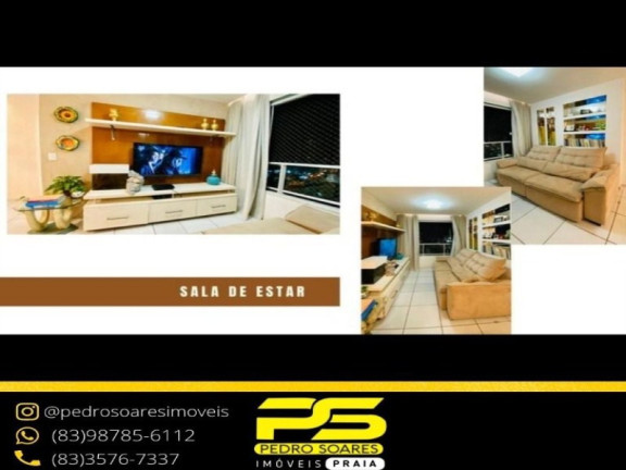 Imagem Apartamento com 3 Quartos à Venda, 82 m² em Miramar - João Pessoa Imagem Apartamento com 3 Quartos à Venda, 82 m² em Miramar - João Pessoa