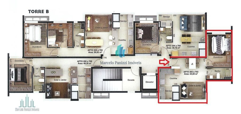 Imagem Apartamento com 1 Quarto à Venda, 45 m² em São Francisco - Bento Gonçalves