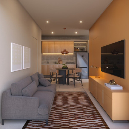 Imagem Apartamento com 1 Quarto à Venda, 28 m² Imagem Apartamento com 1 Quarto à Venda, 28 m²