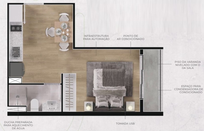Imagem Apartamento com 1 Quarto à Venda, 100 m² em Jardins - São Paulo