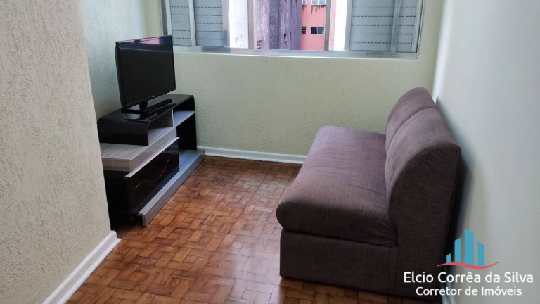 Apartamento com 1 Quarto para Alugar, 42 m² em Itararé - São Vicente
