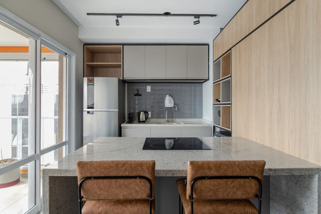 Imagem Apartamento com 1 Quarto para Alugar, 48 m² em Campo Belo - São Paulo