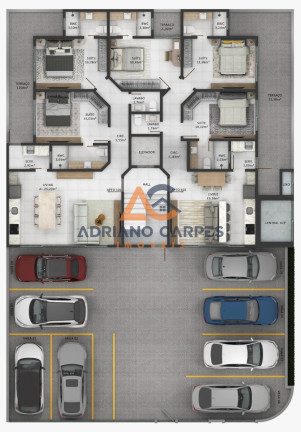 Imagem Imóvel com 3 Quartos à Venda, 100 m² em Meia Praia - Navegantes Imagem Imóvel com 3 Quartos à Venda, 100 m² em Meia Praia - Navegantes