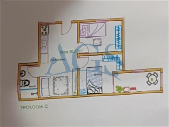 Imagem Apartamento com 2 Quartos à Venda, 36 m² em Vila Carrão - São Paulo Imagem Apartamento com 2 Quartos à Venda, 36 m² em Vila Carrão - São Paulo