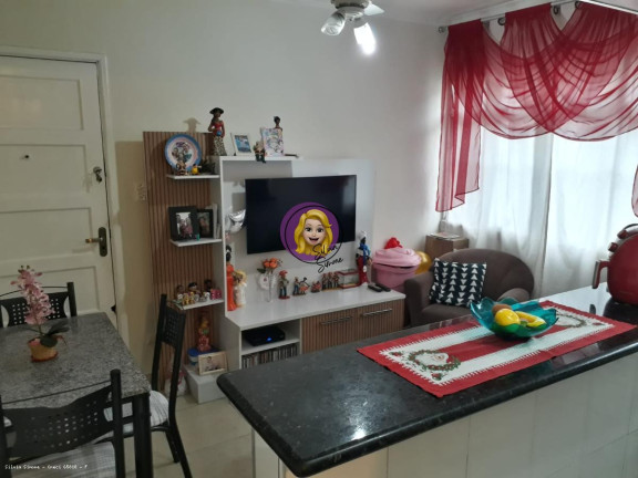 Apartamento com 1 Quarto à Venda, 38 m² em Itararé - São Vicente