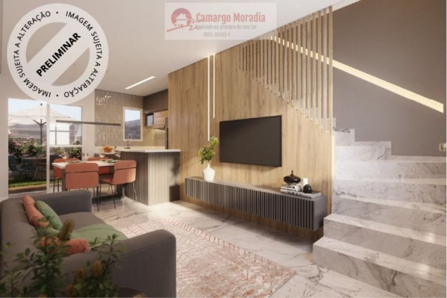 Casa de Condomínio com 2 Quartos à Venda, 56 m² em Jardim Santa Inês - Suzano