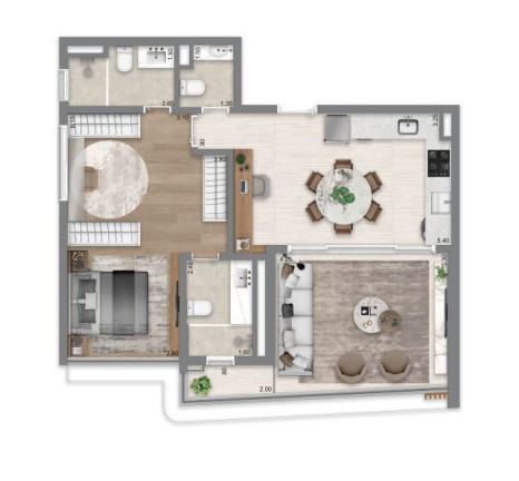 Imagem Apartamento com 2 Quartos à Venda, 76 m² em Brooklin Paulista - São Paulo Imagem Apartamento com 2 Quartos à Venda, 76 m² em Brooklin Paulista - São Paulo