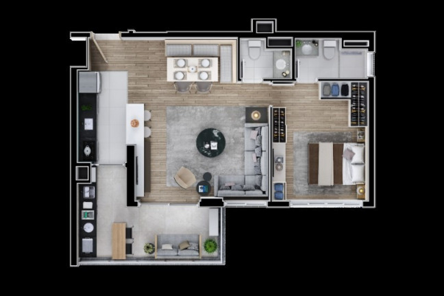 Imagem Apartamento com 2 Quartos à Venda, 64 m² em Paraíso - São Paulo Imagem Apartamento com 2 Quartos à Venda, 64 m² em Paraíso - São Paulo
