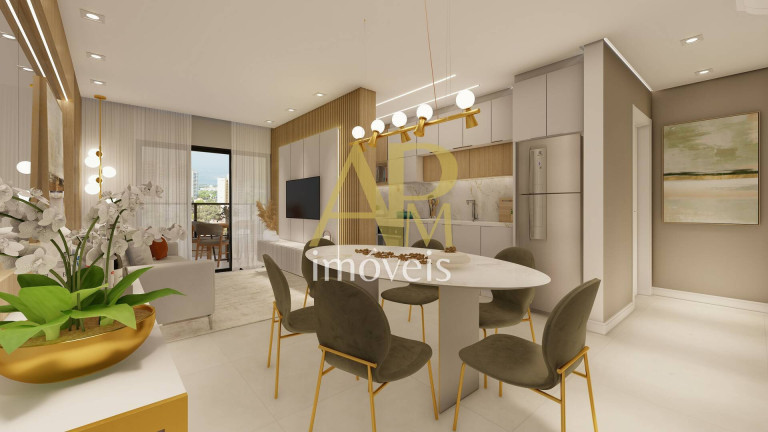 Imagem Apartamento com 2 Quartos à Venda, 77 m² em Barreiros - São José