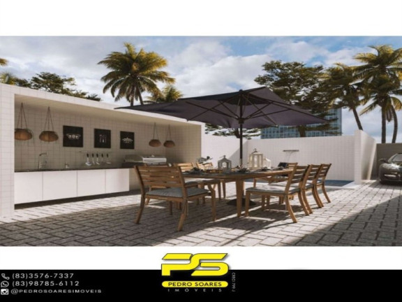 Imagem Apartamento com 2 Quartos à Venda, 60 m² em Ponta De Campina - Cabedelo